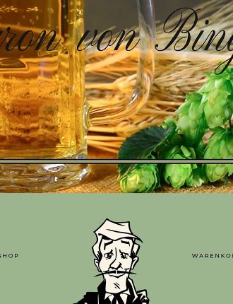 Bild der Webseite Baron von Bingen Bier 